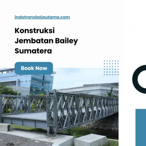 Konstruksi Jembatan Bailey Sumater